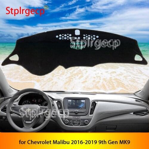 For Chevrolet Malibu 2016 2017 2018 2019 9th Gen MK9 Anti-Slip Dashboard Cover Protective Pad Car Accessories Sunshade Carpet