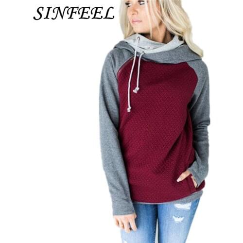 Худи женские SINFEEL China At AliExpress