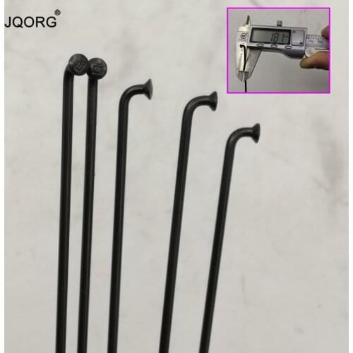 12 Pieces A Lot DT Swiss Champion Bicycle Spokes Cylinder Body Diameter 1.8 mm Black Color Stainless Steel Material Bike Spokes