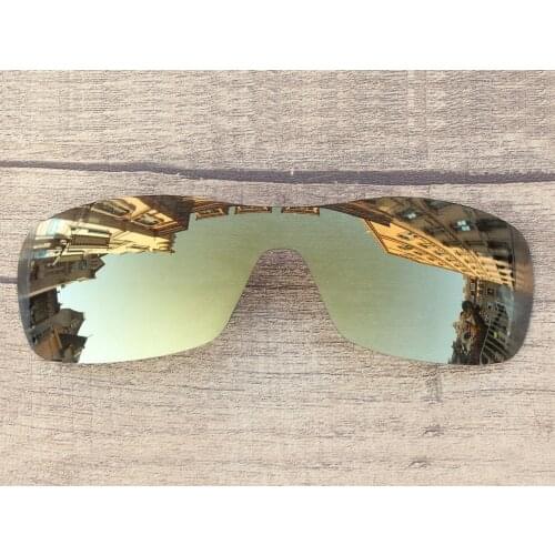 Vonxyz Bronze Mirror Polarized Replacement Lenses for-Oakley Antix Frame