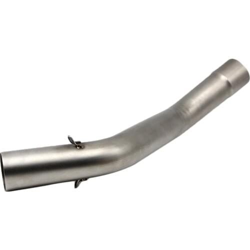 Motorcycle Exhaust Middle Link Pipe for Kawasaki ZX-6R 2009 2010 2011 2012 2013 2014