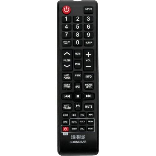 New Remote Control AKB73575421 AKB73575401 Replace Remote fit for LG Home Theater Soundbar NB2520A NB3520A NB3520A NB3532A