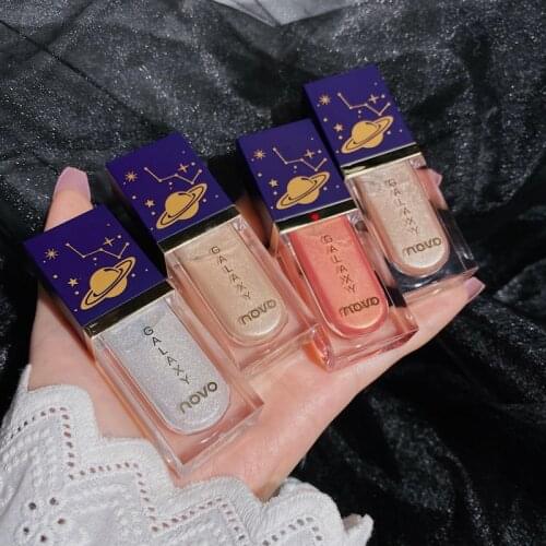 3D Shimmer Makeup Face Bronzer Glow Liquid Highlighter Makeup Face Brightener Concealer Primer Base Contour Highlight Cosmetic