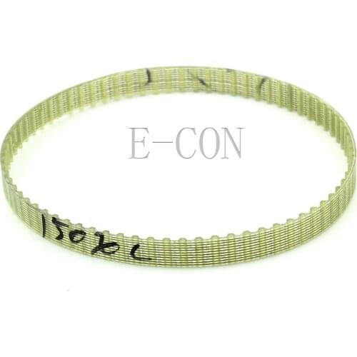 1pcs 150XL Timing Belt L039 75Teeth Width 0.39inch(10mm) with White Prusa Mendel Cords PU XL Positive Drive Pulley for Motor