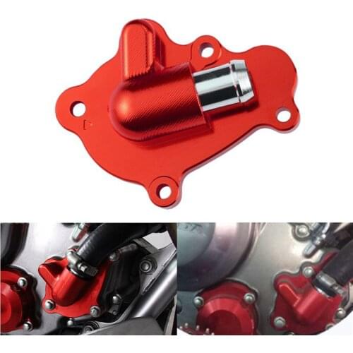 Premium Red Water Pump Cover Housing Compatible For Honda CRF250L 2012-2015 CRF250Rally CM300 Parts Accessories Replacement