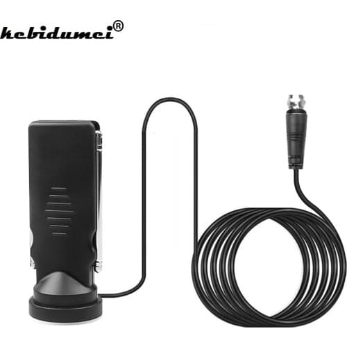 Digital TV Antenna Signal Receiver Indoor 2.5dB For TV Tuner / Digital Television / DAB Radio With Dual Extendable Antenna