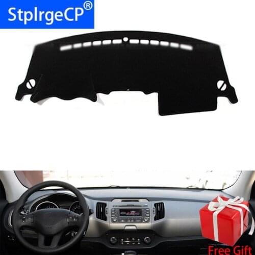 For Kia sportage R 2011 2012 2013 2014 2015 2016 Car Styling Dash Mat Dashmat Dashboard Sticker Cover Dash Board Cover Carpet