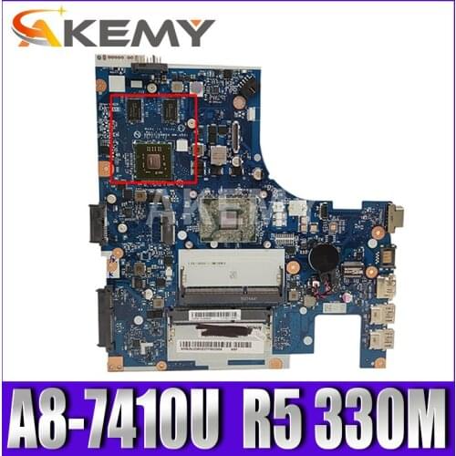 For lenovo G41-35 Laptop motherboard G41-35 BMWQ3/BMWQ4 NM-A401 R5 330M GPU Motherboard ( A8-7410U CPU ) tested 100% work