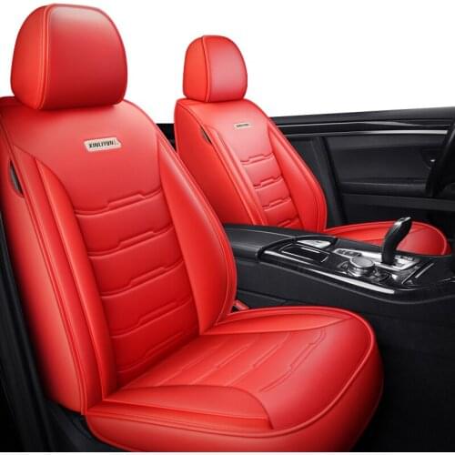 ZHOUSHENGLEE Leather Car seat covers For Benz A B C D E S series Vito Viano Sprinter Maybach CLA CLK auto accessories styling
