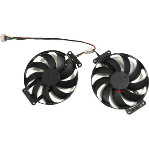 1 Set Graphics Card Fans T129215BU DC12V 0.50AMP 4PIN For ASUS DUAL RTX2060 O6G EVO Cooling