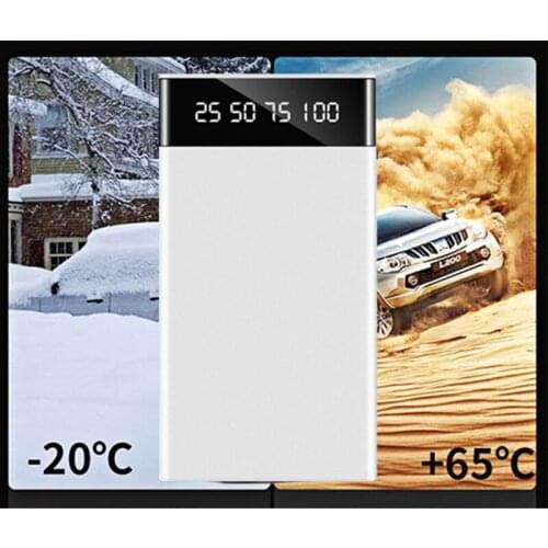 Multifunction Car Battery Jump Starter 10000mAh 12V Car Charger Booster Emergency Power Bank Device for Mobile Tablets