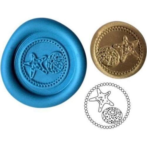 Starfish wax seal stamp/ sea urchin wax seal stamp /ocean sea urchin wax seal stamp/birthday wax sealing/ wedding wax stmp box s
