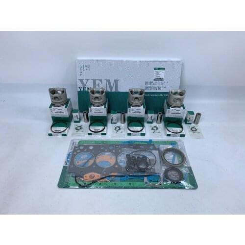 New Aftermaket Engine Part V1902 Engine Rebuilding Kit With Full Gasket Set Cylinder Piston Rings For Kubota