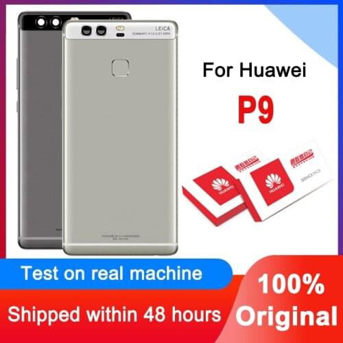 Original Back Housing Replacement For Huawei P9 Back Cover Battery With Camera Lens For Huawei P9 Rear Cover