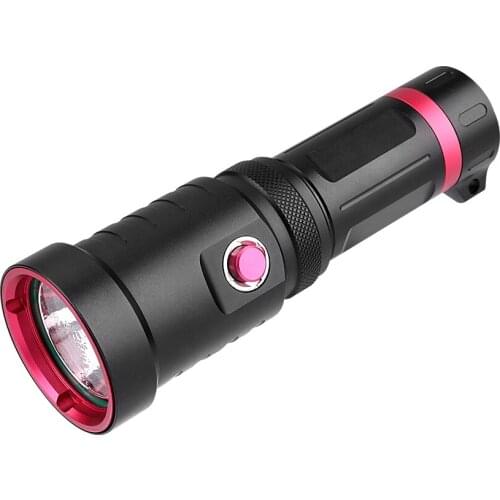 Outdoor Waterproof Underwate Led Flashlight Ultra Bright Torch Camping Light Diving 3 Switch Mode Zoomable Camping