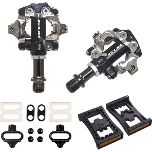 Gub pd m101 m520 self-locking clipless spd mtb mountain bike pedals padais with original pd22 cleats