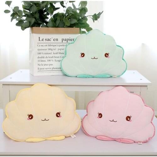Marine Animal Shell Plush Toy Sleeping Pillow Cute Chao Meng Net Red Boy Small Girl Bed