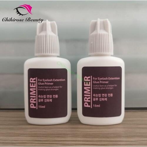10 bottles Korea SKY eyelash extension glue primer 15ml keep lashes stay longer make glue stronger lashes beauty bonder primer