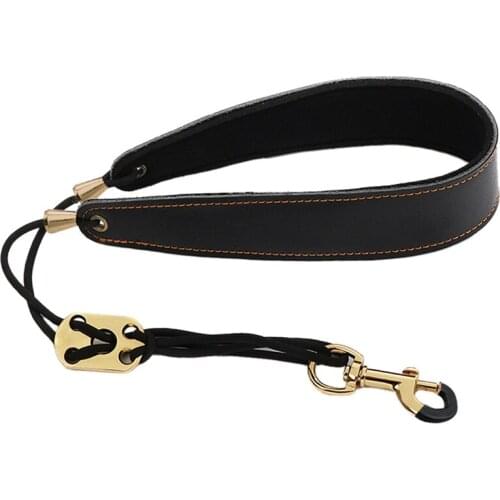 Sax Strap Alto Saxophone Adjustable Neck Belt Leather Belts Saxphone Hanging Straps Music Instrument Accessories