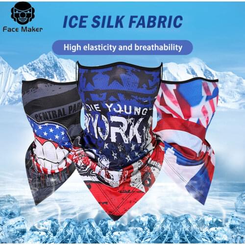 Motorcycle Cycling Neck Scarf Masks Bandana Headband Cosplay Balaclava