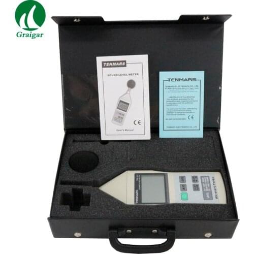 TM-101 Sound Level Meter IEC 61672, Type II . LO, MED, HI ranges. AC/DC Signal Output