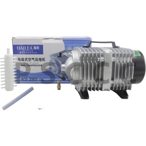 280L/min Hailea ACO-380 ACO 380 Air pump 380W Air Compressor Septic Fish Tank Aquarium tank,Oxygen for Fish tank