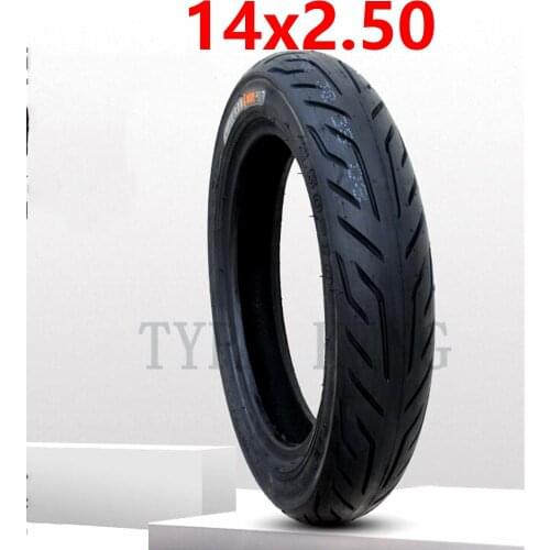 High Quality 14x2.50 Vacuum Tire 14*2.50 Tubeless Tyre 2.50-10 Tyre for Electric Vehicle Accessories