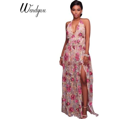 WENDYWU Pink Summer Dresses
