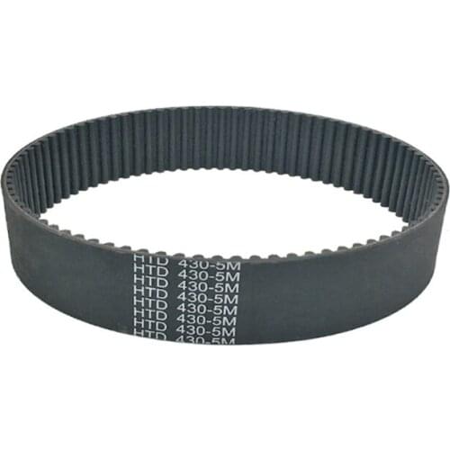 1PCS HTD680-5M HTD685-5M HTD690-5M HTD695-5M HTD430-5M HTD435-5M Rubber Timing Belt Black