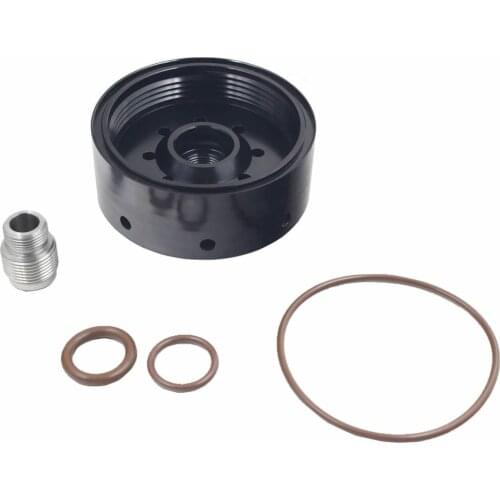 1R-0750 Fuel Filter Aluminum Adapter Refit Head for Chevy/GMC Duramax Catepillar Fuel Filter 2001-20172001-2017