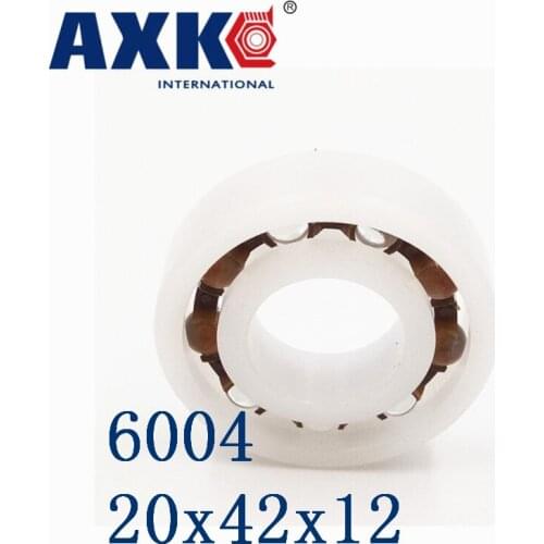 2019 Sale Real Ball Bearing Axk 6004 Pom (10pcs) Plastic Bearings 20x42x12 Glass Balls 20mm/42mm/12mm