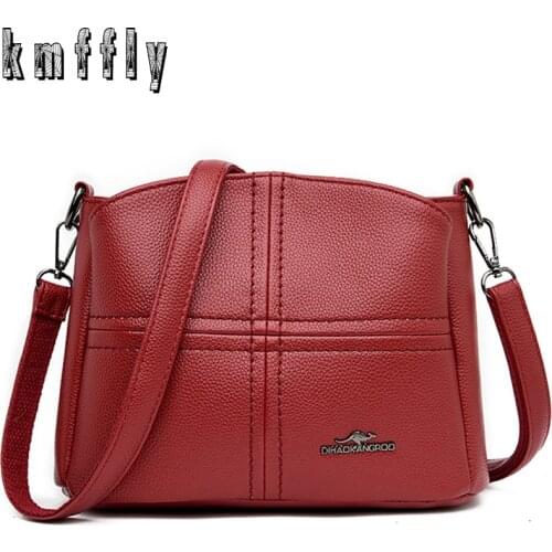 2020 women leather Shoulder Bags High quality Small bag ladys Crossbody bag for designer handbag sac main femme Messenger bag