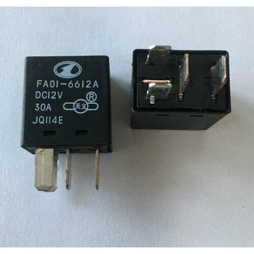 5pcs/lot [In stock] New original Automobile relay FA01-6612A JQ114E Fog lamp no.225 starts air conditioning fan relay