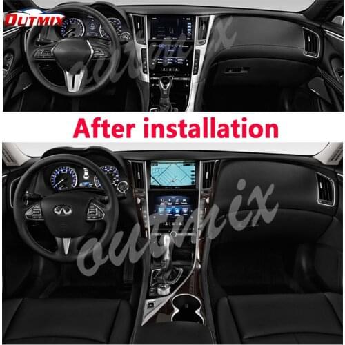 Andriod 9.0 64GB Tesla Style Car Radio GPS Navigation For Infiniti EX25 EX35 QX50 2009 - 2019 Auto Multimedia Player Head Unit