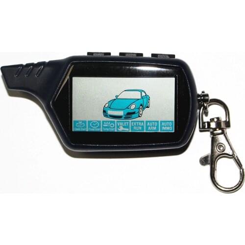 Keychain for KGB FX-7 keychain for KGB fx 7 lcd remote two way car alarm system key fob remote start Security Alert FX7