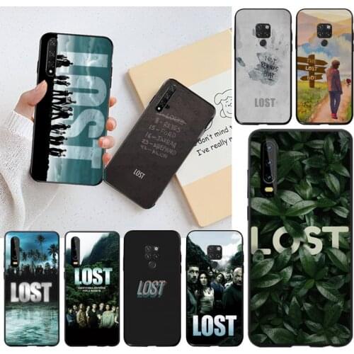 CUTEWANAN Lost People Tv Play Theme Numbers Phone Cover Capa for Huawei P40 P30 P20 lite Pro Mate 30 20 Pro P Smart 2019 prime