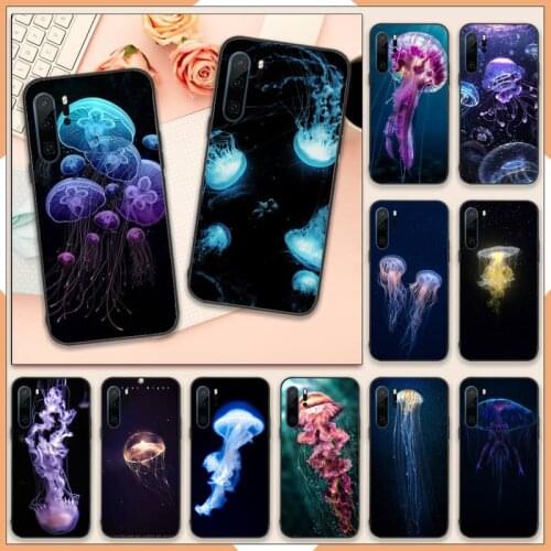 Jellyfish Phone Case For Huawei P20 P30 P40 lite Pro P Smart 2019 Mate 10 20 Lite Pro Nova 5t