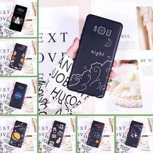Dog Cat Star Bear Astronaut Back Cover For Samsung Galaxy Note 9 8 5 4 Phone Case Silicone For Samsung S5 S6 S7 Edge S8 S9 Plus