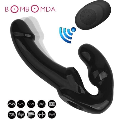 Dildo Vibrator For Men Masturatur Anus Plug Prostate Massager Wireless Remote Dildo Anal Sex Toys for Adults Clitoris Stimulator