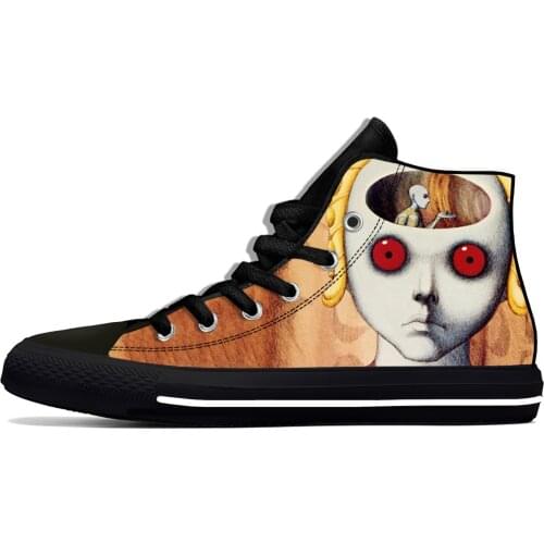Anime Cartoon Manga Fantastic Planet Cool Fashion Casual Cloth Shoes High Top Lightweight Breathable 3D Print Men Women Sneakers