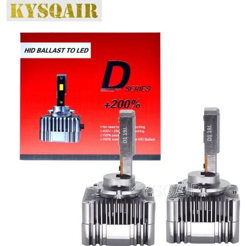 KYSQAIR Car Light D1S LED Canbus Headlight Bulb 70W White D3S D4S D5S D8S D2S LED Headlamp Kit to Replace HID Conversion Lamps