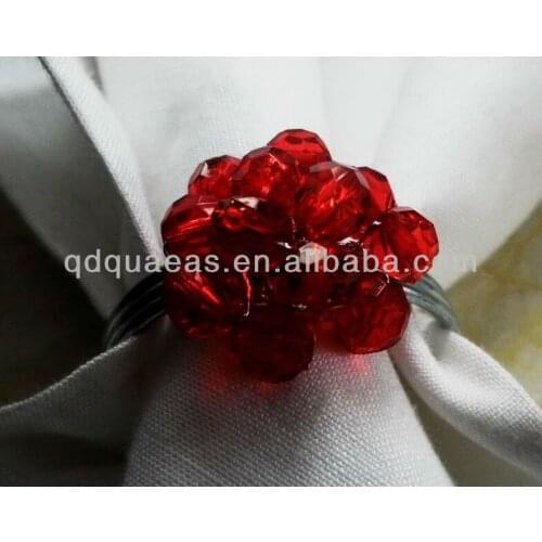 Aliexpress sold beaded wedding napkin ring