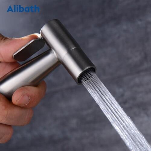 Toilet Shattaf Cleaning Bidet Sprayer set HandHeld Easy Install ABS Pet Shower Diaper Home Wash Bathroom Seat Nozzle Attachment