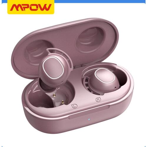 Mpow M30 TWS Earphones True Wireless Earbuds Bluetooth 5.0 Headphone with IPX7 Waterproof 25h Playtime Left/Right Mono for Phone