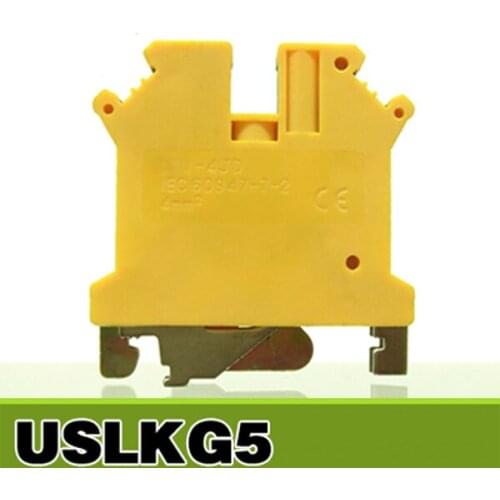 USLKG5 UK Series DIN Rail Screw Clamp Terminal Blocks