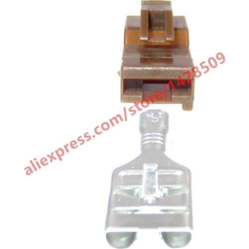 5 Sets 1 Pin 9.5 Series 927415-2 357915971A Auto Fuse Box Cable Wiring Harness Connector with Terminal For BYD