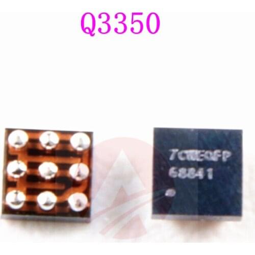 5Pcs/Lot Original New 9pins Q3350 USB Charger Charging IC Chip For Iphone X 8G 8 Plus