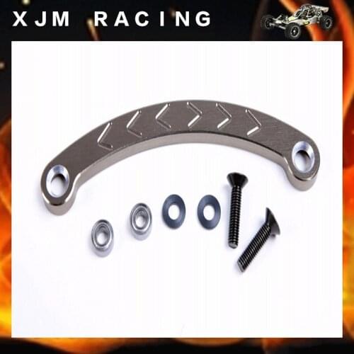 CNC Metal Bearing Steering Gear Connecting Plate for 1/5 Losi 5ive-T Rovan LT Kingmotor X2 Truck Rc Car Parts