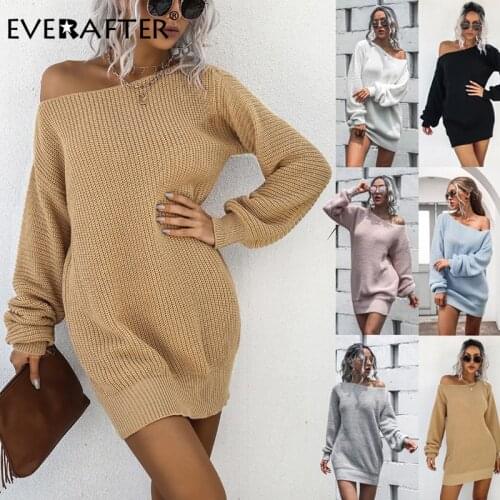 Модные трикотажные платья EVERAFTER China At AliExpress