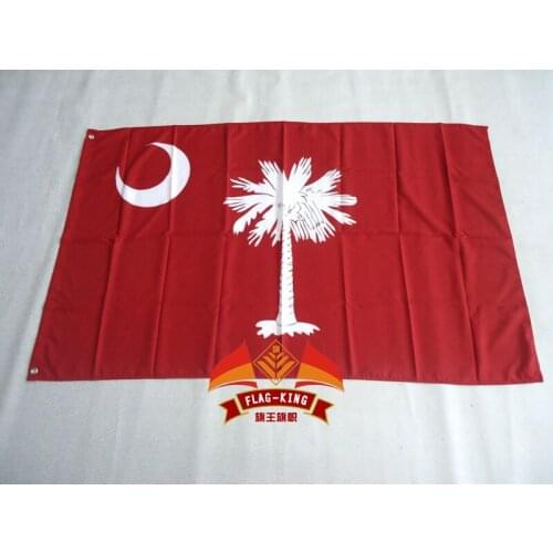 South Carolina state flag 90*150CM polyester South Carolina state banner